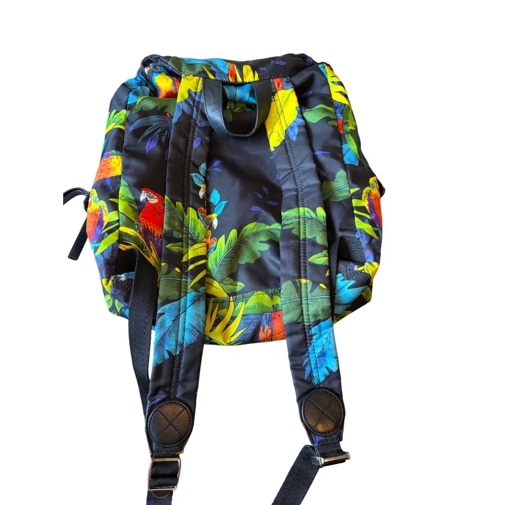 Marc Jacobs Tropical Parrot Print Nylon Backpack‎ NOT AVAILABLE